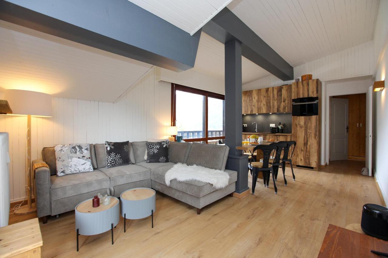 Appartamento Superbe T3 En Face Du Brevent, Chamonix Esterno foto