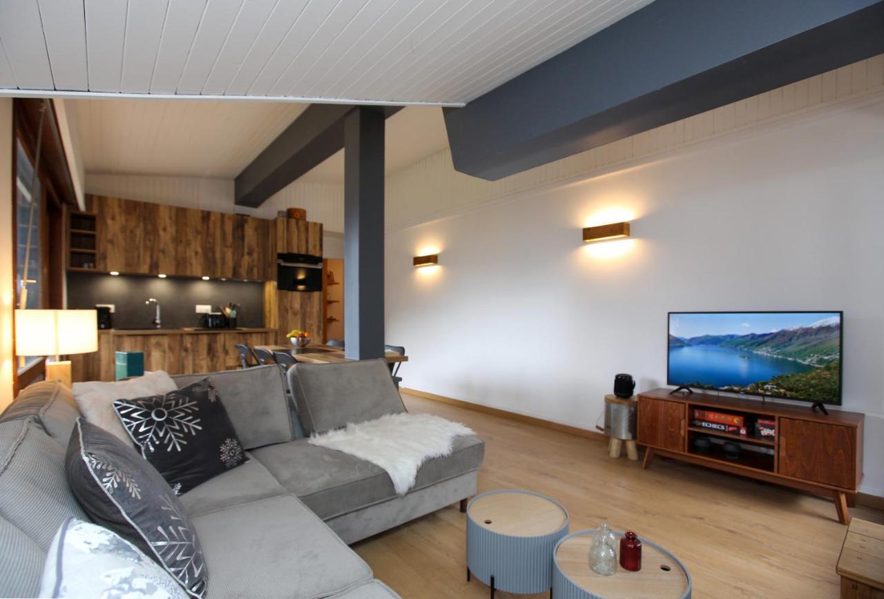 Appartamento Superbe T3 En Face Du Brevent, Chamonix Esterno foto